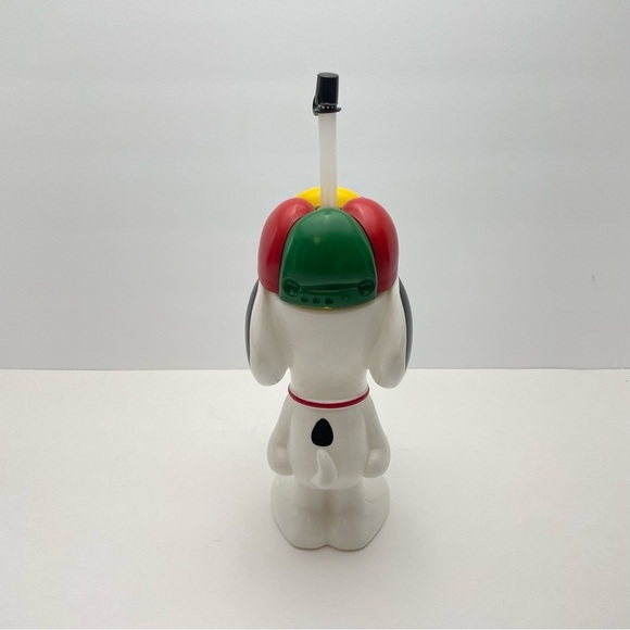 PEANUTS Cedar Point Snoopy Travel Drinking Sip Bottle Cup And Straw - Picture 9 of 15